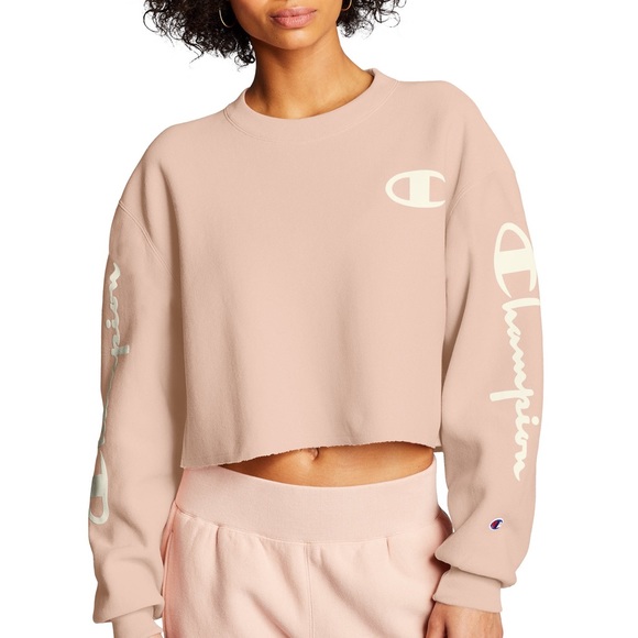 CHAMPION® Reverse Weave Cropped Sweatshirt - Picture 2 of 9